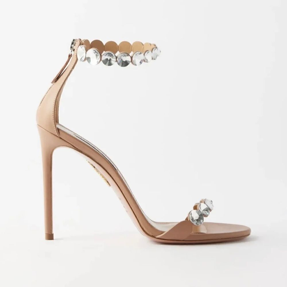 Aquazzura Maxi-Tequila Sandals 105mm size 38.5